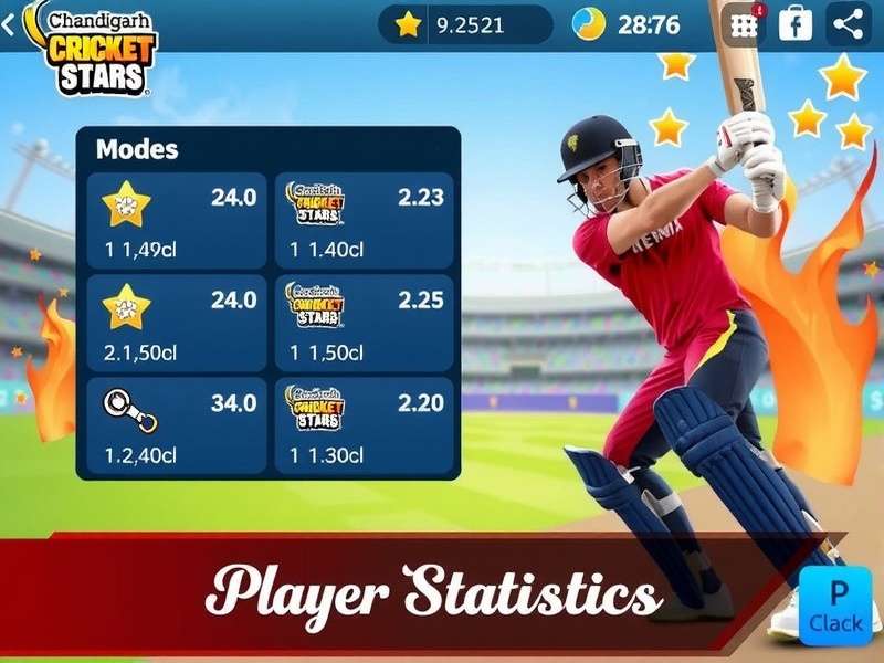 Chandigarh Cricket Stars Gameplay